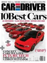 Car and Driver   Jan 2012