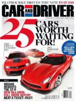 Car and Driver Magazine Apr  2011