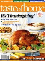 Taste of Home   Nov  2011